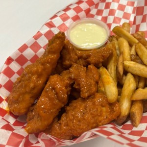 A photo of Buffalo Chicken Fingers.