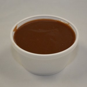 A photo of gravy.